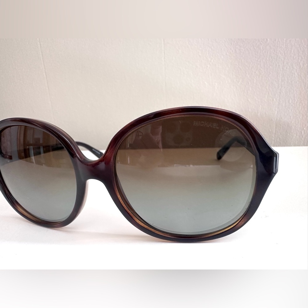 Michael Kors Tortoise Gradient Oversized Women's Sunglasses - Picture 6 of 16